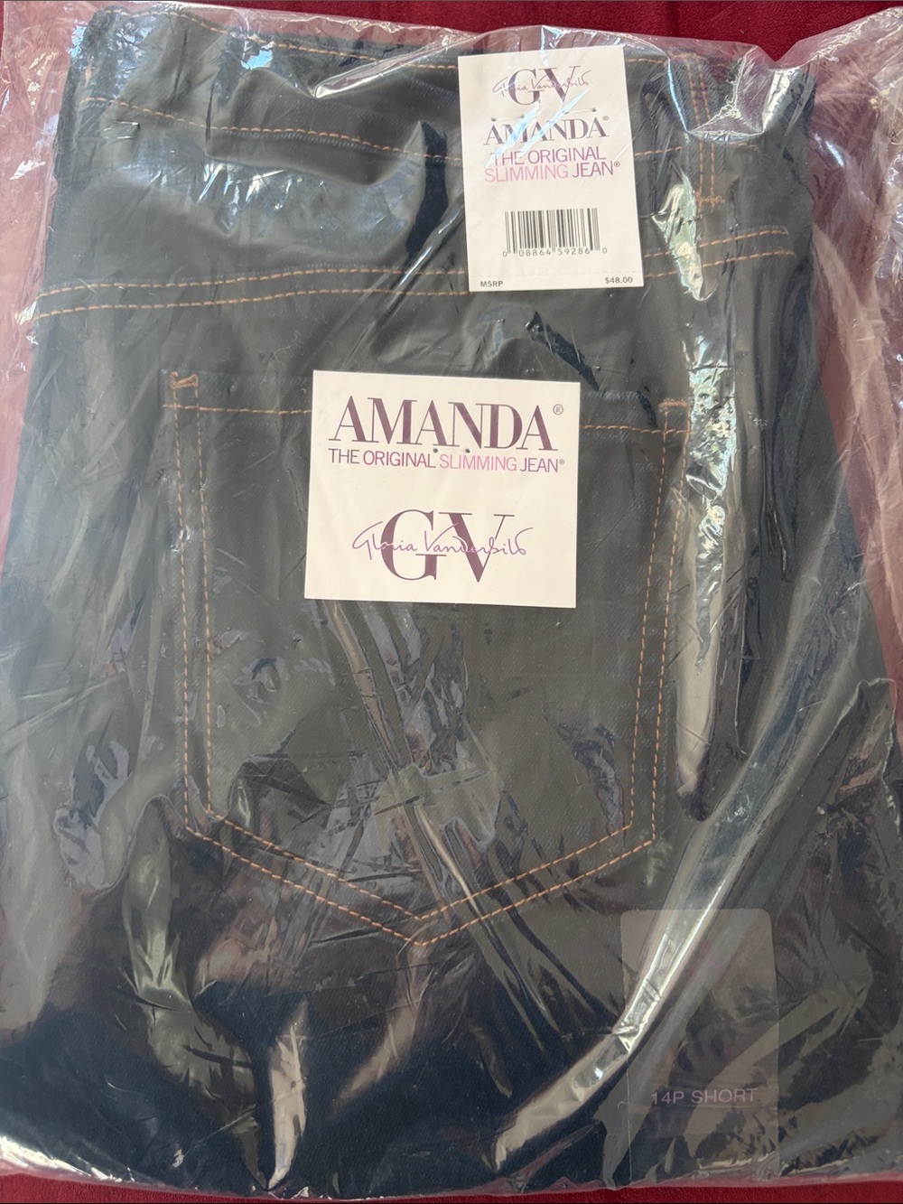 Amanda GV The Original Slimming Jean - Black